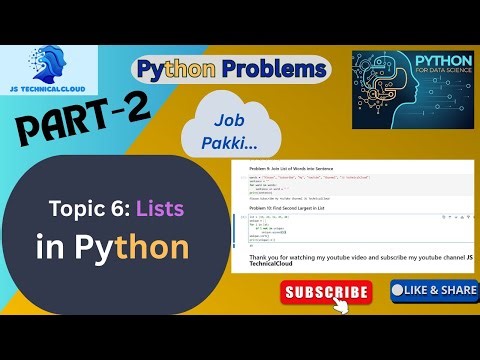 What is List in Python ? | How to Find largest number in List | Sort a List without sort() function.
