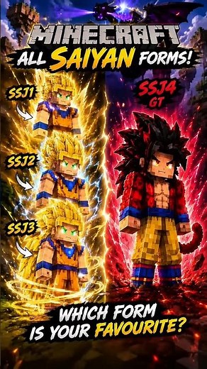 Dragon Ball Mod in Minecraft is INSANE! 🤯#Minecraft #DragonBall #MinecraftMods #minecraftrender