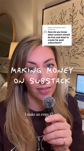How I decide what to charge for on Substack as someone who makes an extra $17,000 dollars a year writing on the platform in 9 months. For me I think about it like this: Free subscribers I want them to read my work and do one or two things: 1. Save the post 2. Share the post. I want them to see real value and refer back to it later. I want it to be worthwhile opening. For paid subscribers I want them to think: wow I have an unfair advantage now because I have been given so much detail in this pos