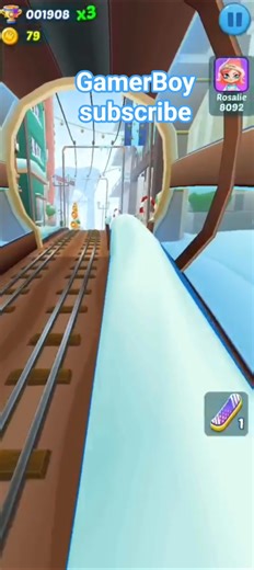 Subway surfers City runner gamer #shorts #gaming #viral #trending #gameplay #runner #games #video