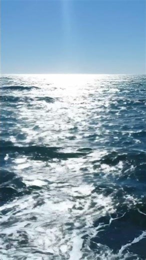 Ocean Bliss | Sparkling Sea Waves for Relaxation 🌊 #shorts