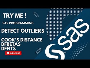 HOW TO DETECT OUTLIERS AND INTERPRET THE RESULTS on SAS STUDIO using SAS ON DEMAND FOR ACADEMICS