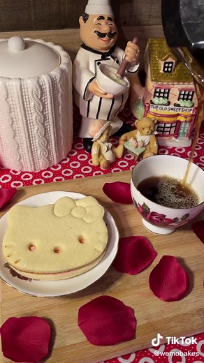 Delicious Hello Kitty Rose Flavoured Cookies Recipe