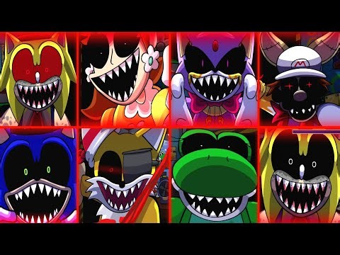 Knuckles' Week At Sonic's | FULL ALL JUMPSCARES!