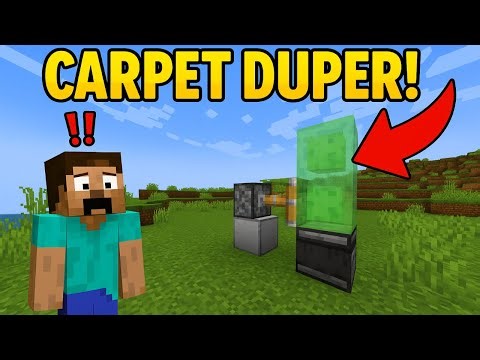 How To Make A CARPET DUPER In Minecraft! | Java Edition 1.21+