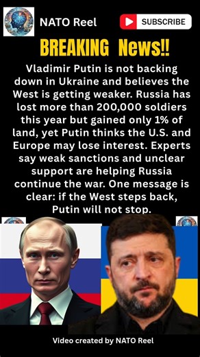 Putin Won’t Stop — Here’s Why the War Continues #shorts