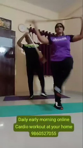 Daily Early morning online Cardio workout @ your home #9860527055 #jyotibaangule #cordio | Jotiba Angule | Facebook