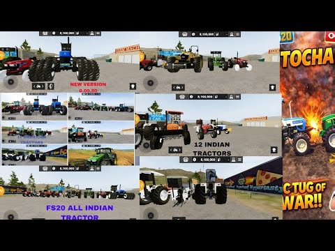 FS20 12 INDIAN TRACTORS mod download link link 🔗🔗 in descriptions version 0.0.0.90-Google latest