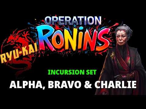 War Commander - Ronins Incursion Bases (Alpha, Bravo & Charlie)