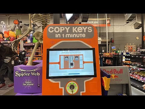 How to Copy Keys in 1 minute in Home Depot