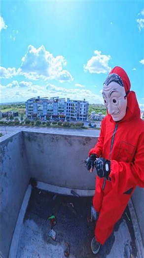 🏃‍♂️💰 POV Rooftop Money Heist Escape | Extreme Free Running & Parkour Chase #Parkour #RooftopRun