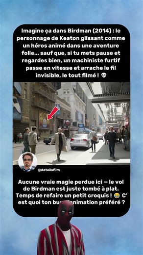 Le truc du fil dans Birdman que vous n’aviez jamais remarqué 🎭🪢
