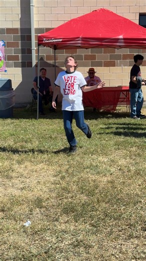 162K views · 3.7K reactions | Get ready to vote for Pedro! Our very own Napoleon Dynamite showed off some killer moves today! Pretty sure he's training for the next school dance, or maybe just perfecting his Liger drawing skills.  Gosh!  #VoteForPedro #NapoleonDynamite #RaiderNation #HappyHalloween #SweetMoves | Memorial Middle School | Facebook