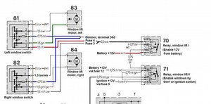 Window switch to motor wiring - shorting out