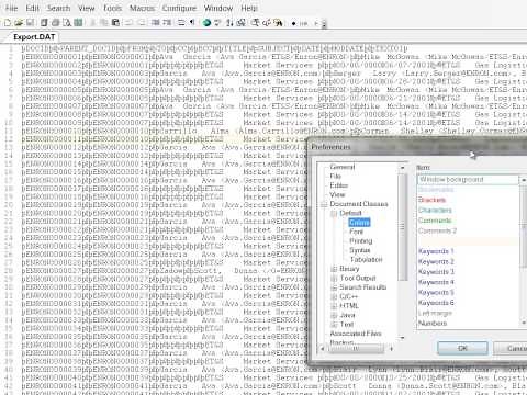 Textpad Current Line Color
