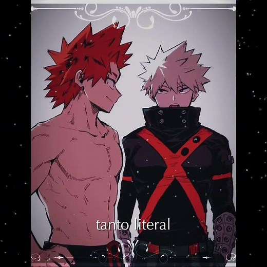 kirishima x bakugo ❤️🧡