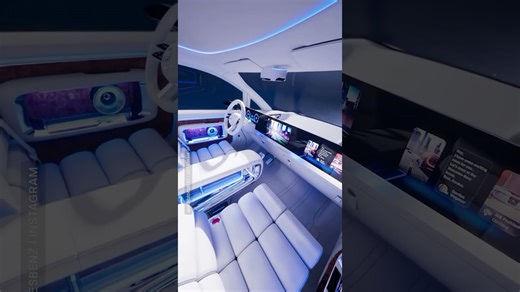 Mercedes-Benz Vision V van redefines luxury and technology