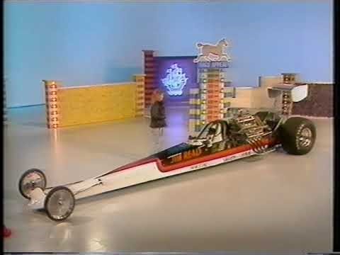 Blue Peter 1986 clip with a dragnet racer