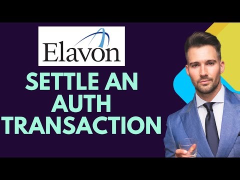 How to settle an auth only transaction Elavon-2025 l SM Tech
