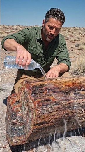 I Found PERFECT Petrified Wood "Worth a Fortune!" 🪵💰 #gemquality #crystals
