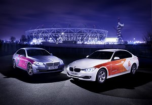 BMW delivers first special edition 2012 London Olympics vehicles