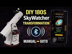 DIY Sky-Watcher 8″ Dobsonian GoTo Upgrade – Full Phone Control (~$180)