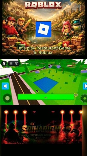 🍔 I Worked in a Roblox Restaurant… 😱#shorts #roblox #SrihariGM