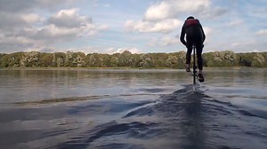 Human Powered Hydrofoil, The Wingbike!
