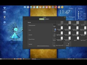 43 applying a new transparent desktop look to your cinnamon