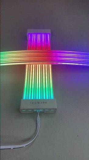 Tecware Flex ARGB Extension Cable White #pcgaming #unboxing #pc #gamingpc #pcbuild #tech #gaming