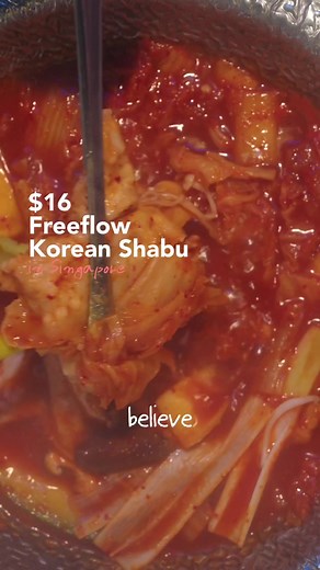 Best Value Korean Shabu Shabu Buffet in Singapore
