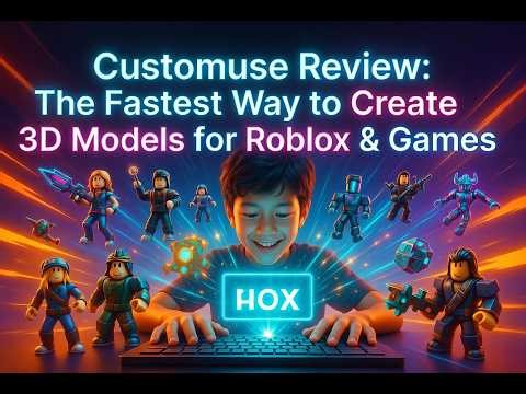 Customuse Review: Create Roblox Assets in 30 Seconds: Customuse AI Full Guide
