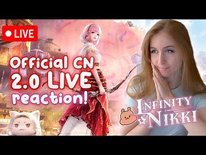 🐹🍑 Infinity Nikki 2.0 CN LIVESTREAM Reaction + Recap 🎀Hamster's Watchparty!