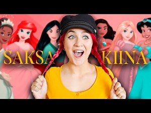 Disney prinsessat omilla kielillä | REAKTIO #3