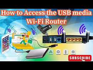 How to Access the USB media that is connected to my Router? Urdu/Hindi