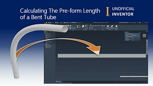 Calculating The Pre-form Length of a Bent Tube