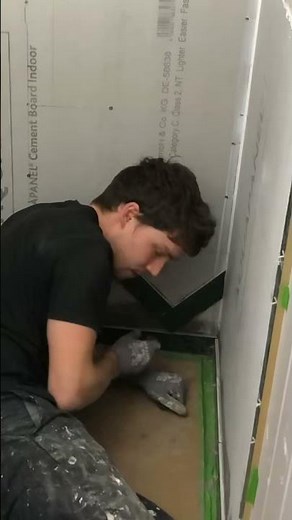 How to Tile Herringbone Around Corners!