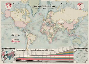 A Map of the Global Internet So Pretty You Can Hang It on Your Wall