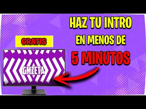 ✅COMO HACER UNA INTRO PARA YOUTUBE GRATIS 2025 en menos de 5 MINUTOS