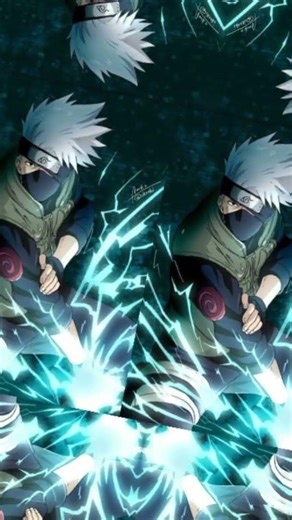 kakashi while using chidori