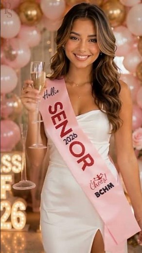 ✨ Custom Senior 2025 Graduation Sash — Celebrate Your Achievement in Style ✨
