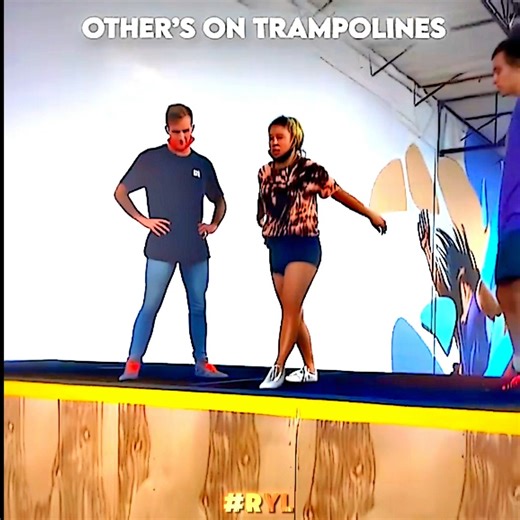 Trampoline Challenges In The Hunger Games 🎮 #viral
