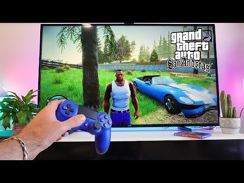 GTA:SAN ANDREAS (Definitive Edition) PS4- POV Gameplay Test, Graphics, Impression
