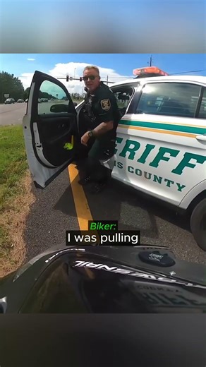 When An Officer Arrests A Biker Without Saying A Word