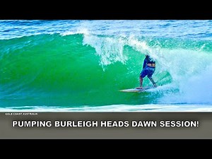 Surfing. Pumping Burleigh Heads Dawn Session Before The Comp! Sunday 11th January 2026