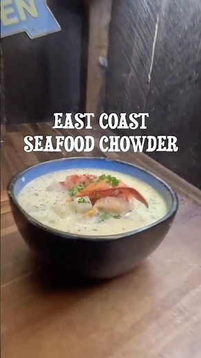 How to Make Authentic Seafood Chowder - Peggy's Cove Recipe #chowder #seafoodsoup