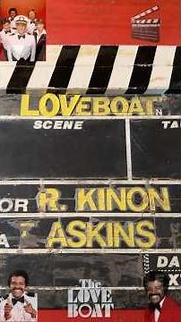 The Love Boat (TV Series 1977–1987) Original Production Clapperboard #theloveboat #80stv #vintagetv