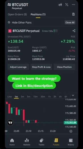 Futures Trading Made Simple 🎯 #Binance #Futures #Scalping #Crypto