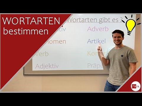 WORTARTEN bestimmen