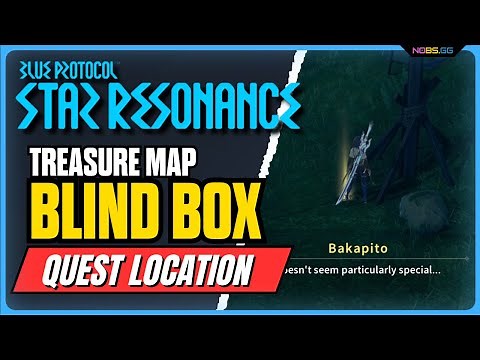 Treasure Map Blind Box Quest Blue Protocol Star Resonance